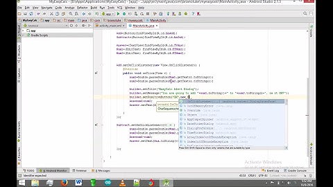 03.Android Beginner Tutorial- Alert Dialogs and Toast Notifications Part 1