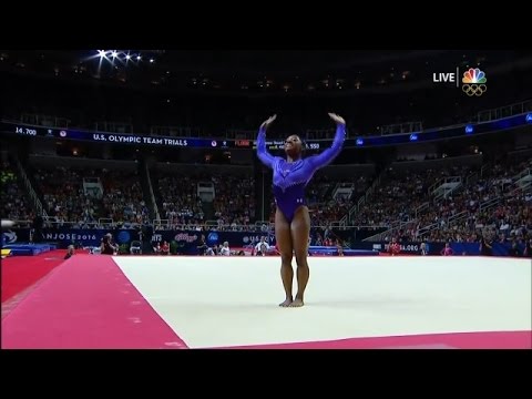 Simone Biles' floor