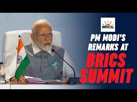 Live: PM Modi's remarks at BRICS Summit
