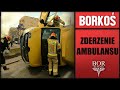 Motoambulans -  Rozbita karetka, potrącenie, zasłabnięcie, ręka i manekin...