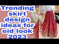 Beautiful long skirt design ideas for summer functions|| latest dress trend ideas for girls 202