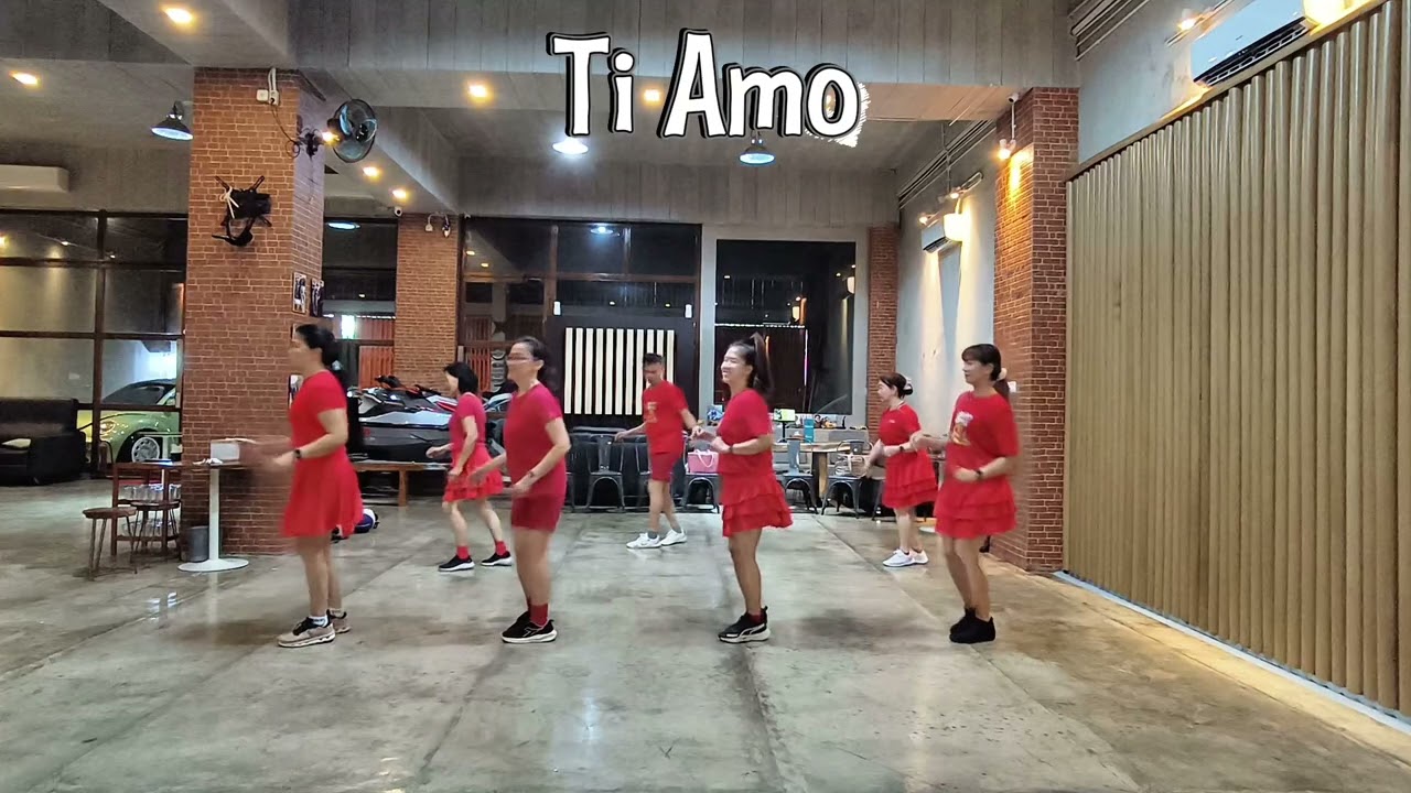 Ti Amo Line Dance #Choreo Cacilia M Fatruan (INA) - May 2020