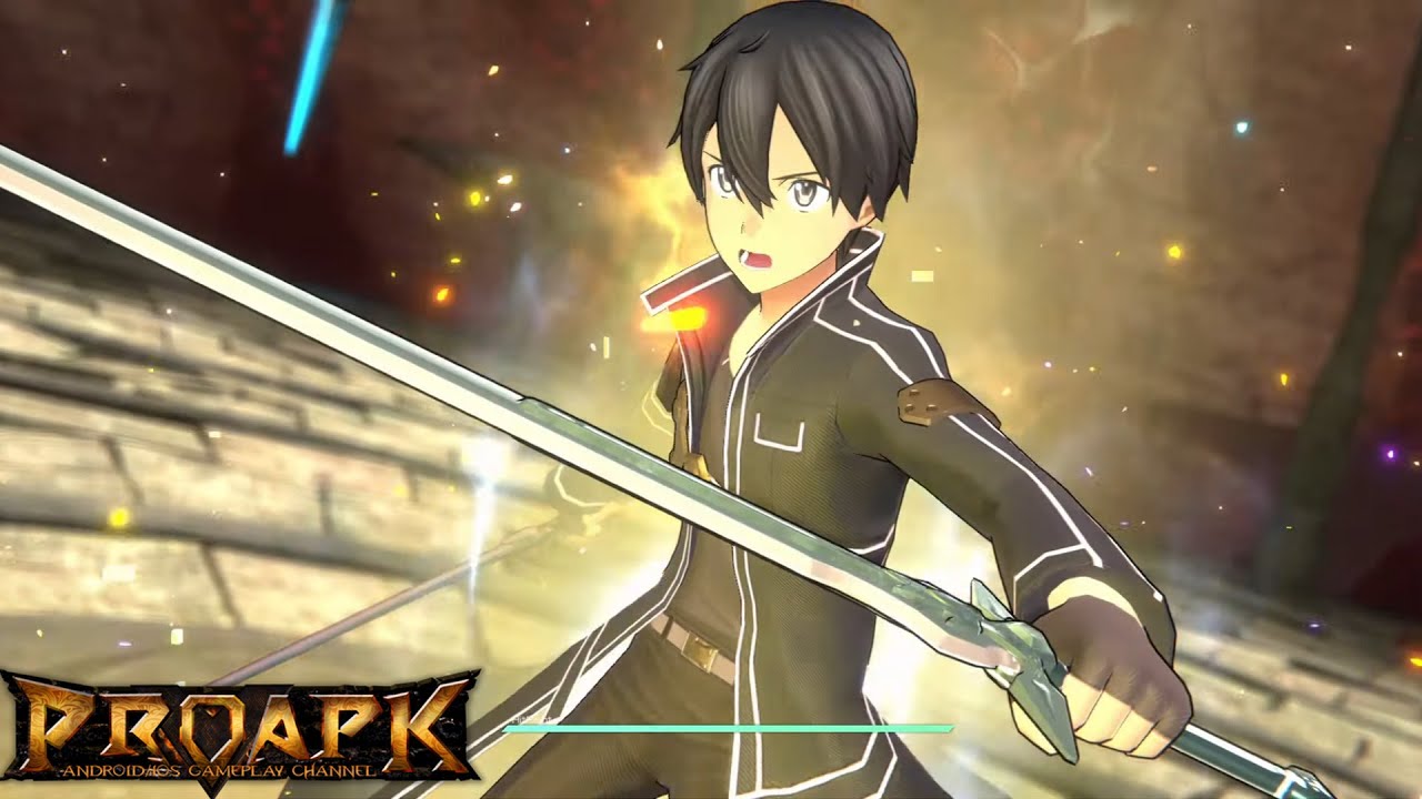 SAIU NOVO JOGO SWORD ART ONLINE VARIANT SHOWDOWN COM GRÁFICOS INCRÍVEIS  PARA CELULAR 