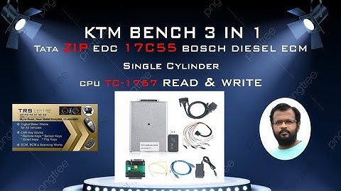 Bosch ECU 17C55 Read & Write by KTM  Bench