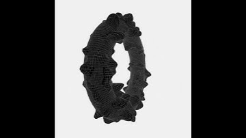 Torus waving. #プログラミング #creativecoding #openframeworks