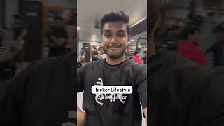 Hacker Lifestyle - This Hacker’s Gym Routine Will Shock You ⚡💻🏋️ #shorts #hackerlife