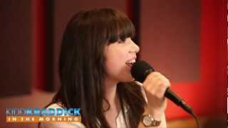 Carly Rae Jepsen - Call Me Maybe - Acoustic version - live on Kidd Kraddick in the Morning