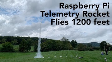 Raspberry Pi Powered Rocket Telemetry Launch October 9, 2021