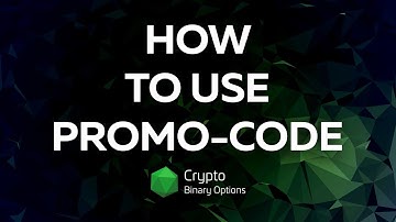 How to use promo-code. Crypto Binary Options / Cryptobo.com