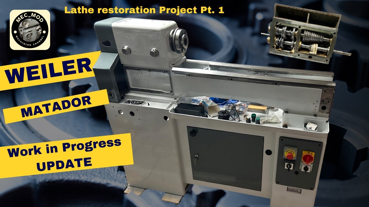 Обновление токарного станка Weiler Matador, часть 1