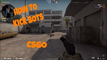 How to kick bots from your game in CSGO