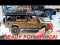 Finishing the land rover  defender 110 ready to drive across africa  mahker ep038