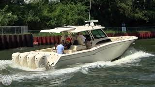 POINT PLEASANT CANAL BOATS! Standing Waves and Strong Currents | Shore Boats