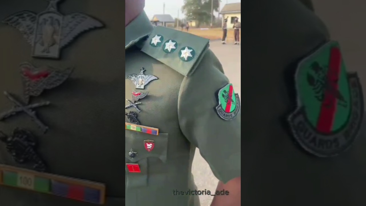 ОФИЦЕР НИГЕРИЙСКОЙ АРМИИ, КОМЕНДАНТ ЛАГЕРЯ NYSC В КЕФФИ, ШТАТ НАСАРАВА