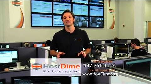 Host Dime TV Commercial "Global Hosting, Personalized"