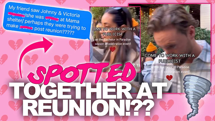 Bachelor In Paradise Stars Johnny & Victoria SPOTT...