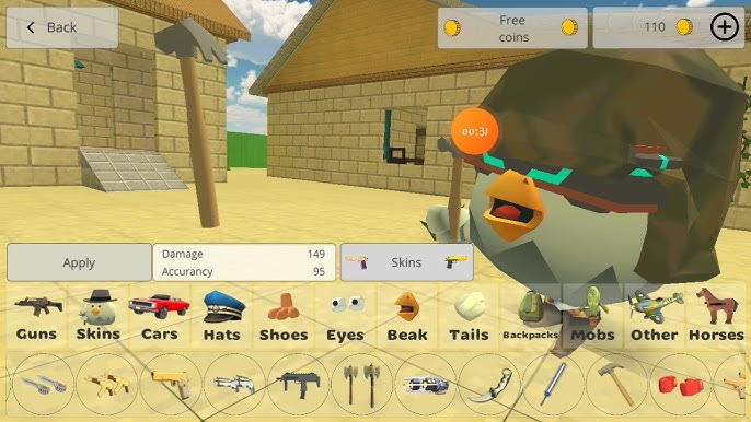 HACKER DE MONEDAS INFINITAS EN CHICKEN GUN 