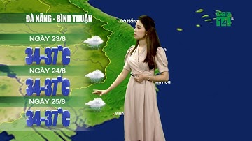 Thời tiết 12h 22/08/2019: Mưa lớn lan rộng đến Thanh Hóa - Nghệ An| VTC14