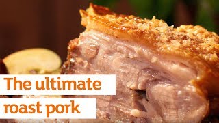 How to cook the ultimate roast pork with Rejina SaburCross | Recipe | Sainsbury's