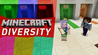 aMAZING MAP!  Minecraft Diversity w/ Stacy Ep1