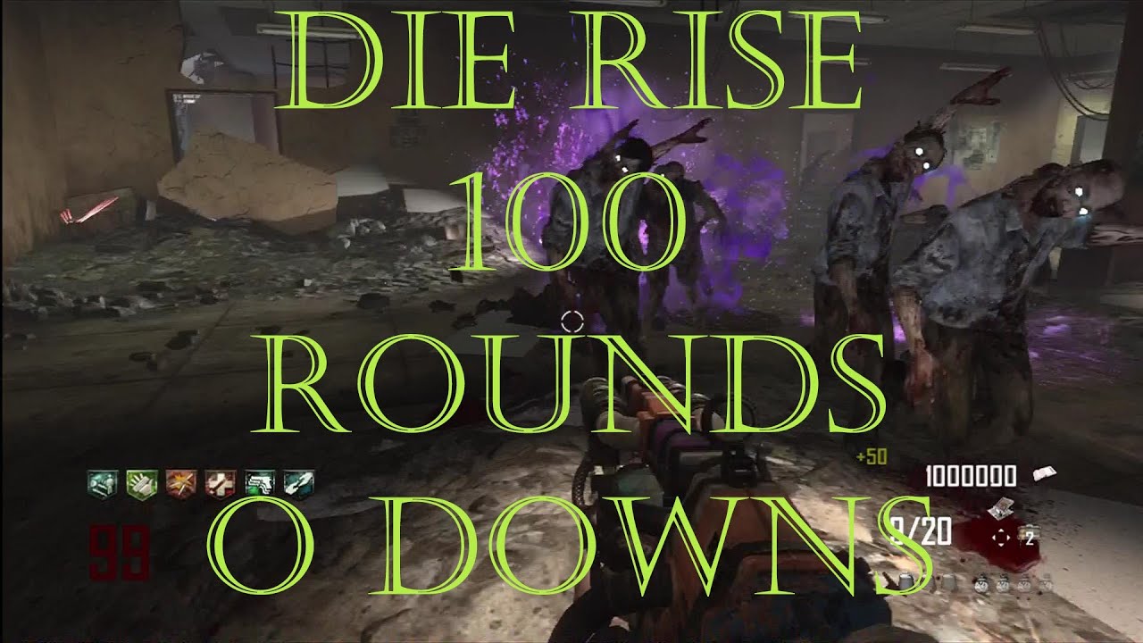 Die Rise 100 Rounds 0 Downs Bar Strategy (After Patch) YouTube