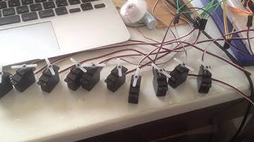 サーボモーター動作テスト