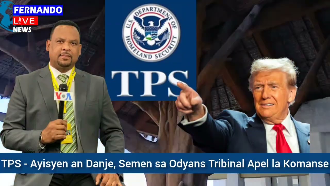 🔥⛳🇺🇸🇭🇹🚨 Nouvo Update sou zafè TPS la ak Jounalis Valerio Saint-Louis. Men tout sa w sipoze konnen.