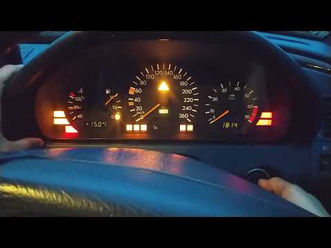 How to Reset service interval / 1998 Mercedes Benz C240 W202