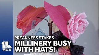 Millinery busy preparing hats for 149th Preakness by WBAL-TV 11 Baltimore 96 views 20 hours ago 2 minutes, 59 seconds