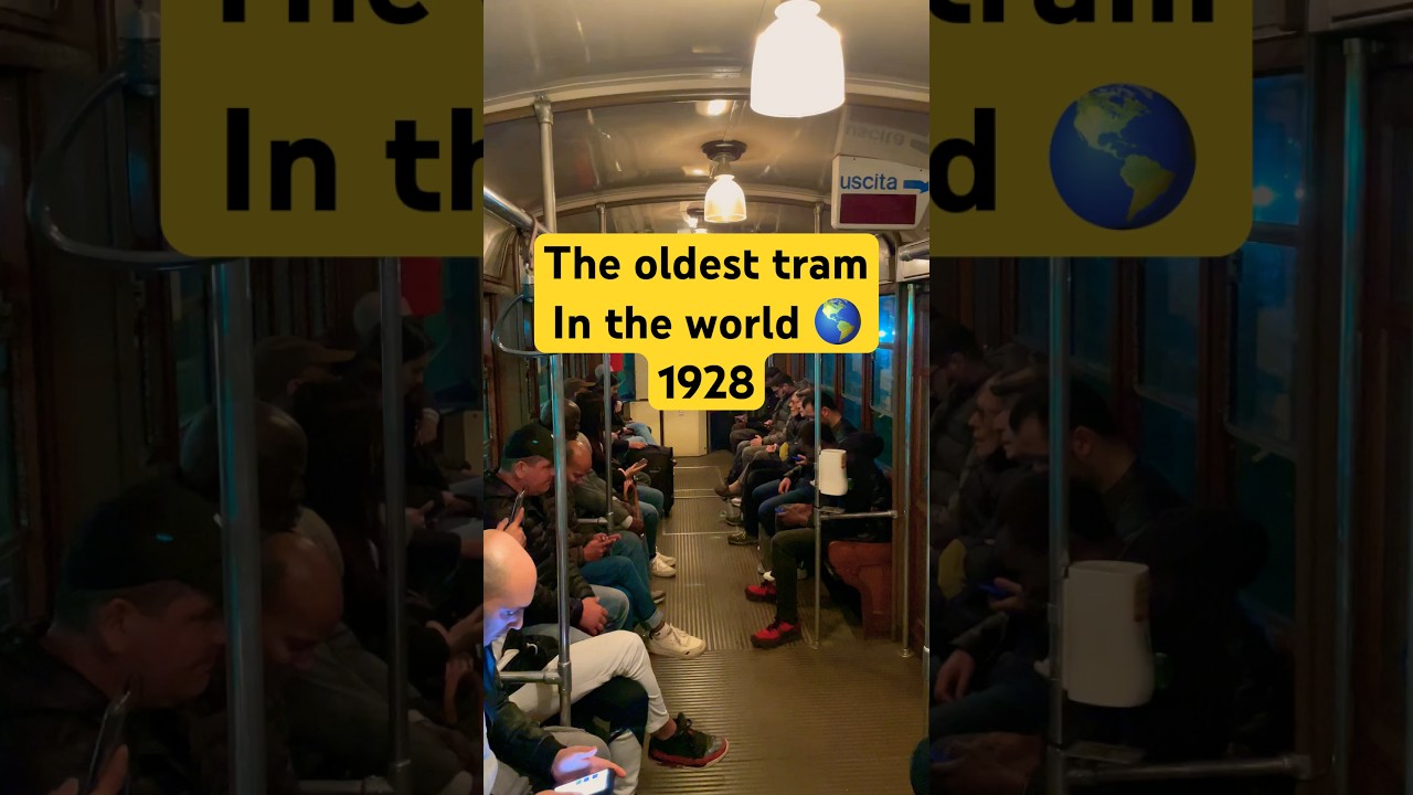 Oldest Tram In the World Milan, Italy 🇮🇹 