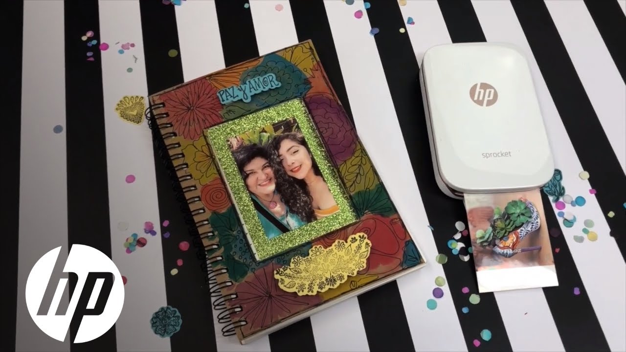 hpv vaccine DIY Window Journal | HP Sprocket Photo Printer | HP