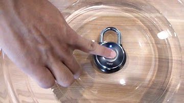 Waterproof test with Tapplock One+ using fingerprint
