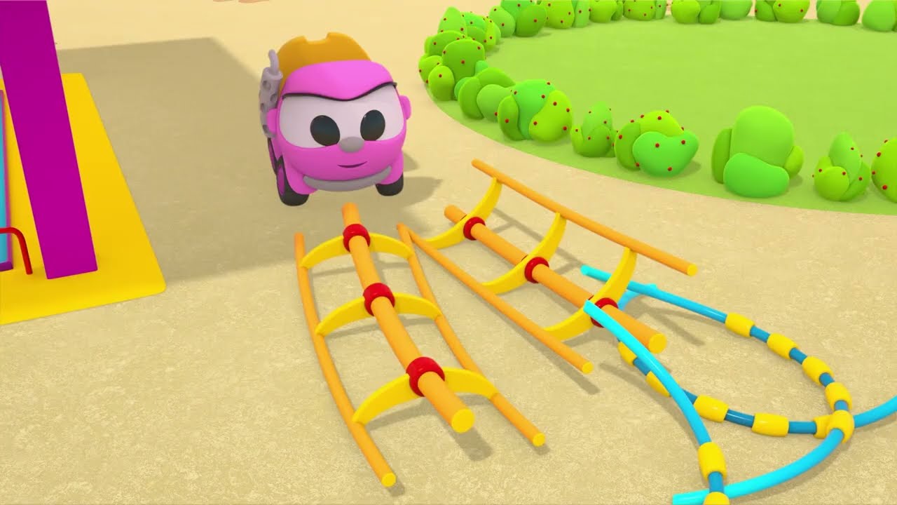 Kuormuri Leo ja Lea – vesiliukumäet, pomppulinna ja muita huvipuiston seikkailuja