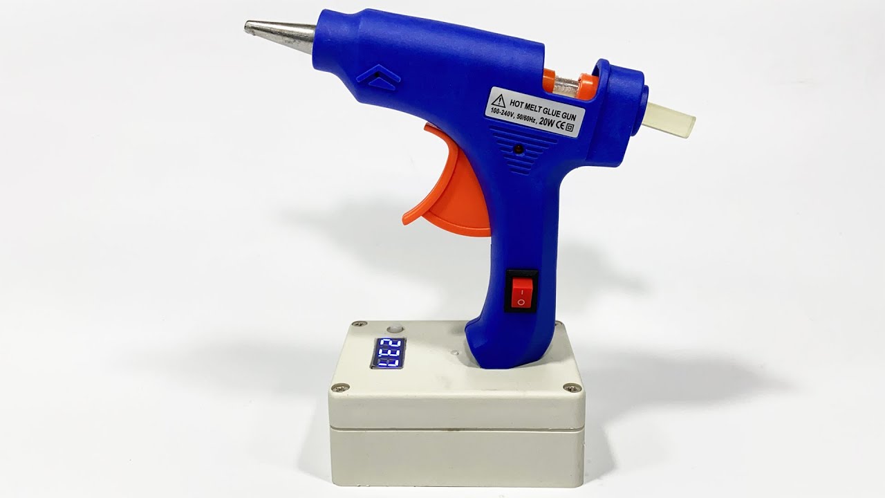 How To Make a Rechargeable Glue Gun 