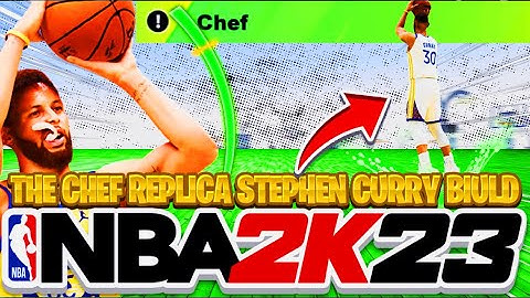 THIS SECRET* STEPH CURRY REPLICA “CHEF” REPLICA BUILD WILL BREAK NBA2K23! BEST BUILD IN 2K23!