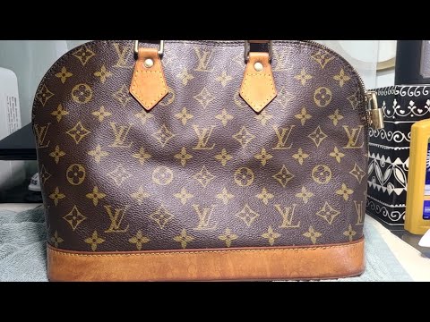 How To Clean And Care Your Louis Vuitton Alma Bag in Monogram