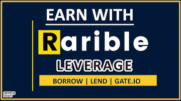 #Rarible (RARI) Leverage on #Gateio | Hold, Borrow, Lend, Make #Passive Income