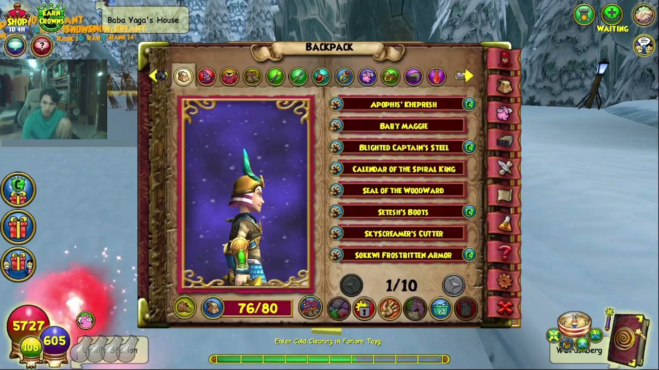 Wizard101: Polaris Questing & Pack Opening
