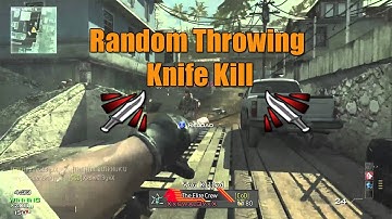 Mw3 Epic Random Throwing Knife Kill