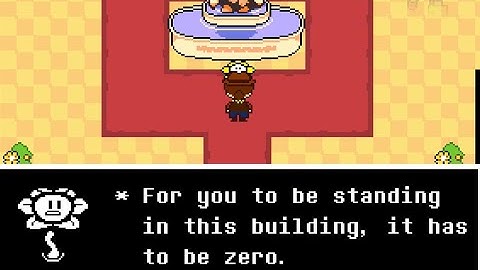 Undertale Yellow without Saving - UG Apartment Dialogue
