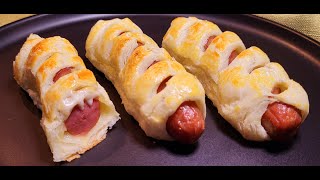 Pastry with Sausage & Cheddar Cheese