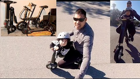 Hover-1 Hype XLS Foldable E-Scooter Mini:First ride & Mod!