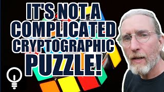 Proof-of-work is not solving a complicated cryptographic puzzle