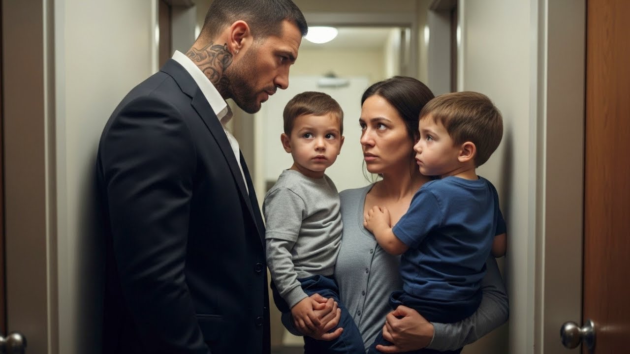 EL JEFE DE LA MAFIA FUE A DESALOJAR A LA MADRE SOLTERA — PERO TODO CAMBIÓ AL VERLA CON SUS GEMELOS.