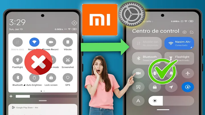 HyperOS control center for Redmi 13C Enable Now- How to change new control center Redmi 13C