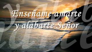 Video thumbnail of "ENSENAME AMARTE feat Elmer Hernandez - Video Lyric Oficial - Gloria de Sion MUSIC"