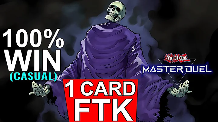 100% Win (So Far) Skull Servant 1 Card FTK - Yu-Gi-Oh! Master Duel