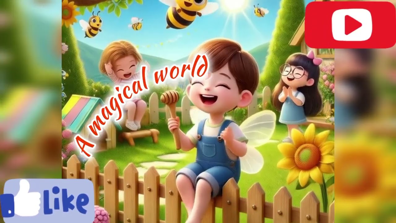 "Fluffy Clouds & Bright Sun | Fun Nature Poem for Kids | Rhyming Poetry for Young Minds"