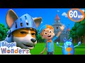 Blippi becomes a knight  blippi wonders educationals for kids
