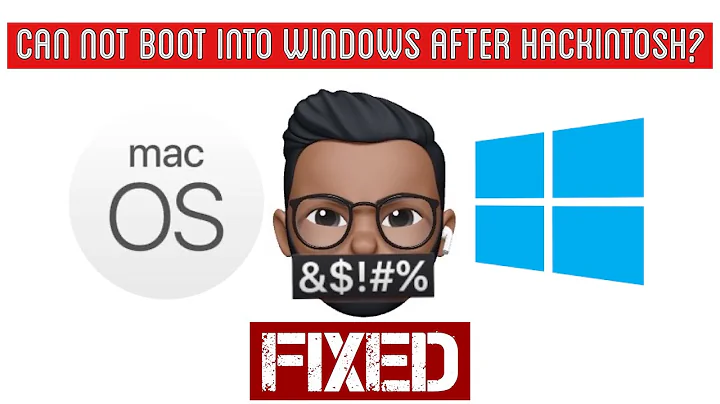 *Solved* Can not Boot into Windows After Installing MacOS? Fix it NOW!